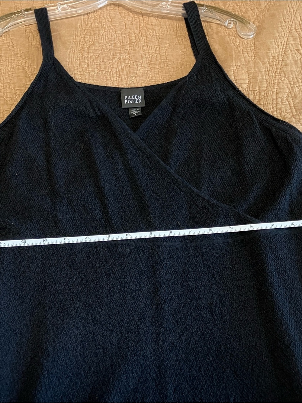 Eileen Fisher Wool Crepe Jumper - Picture 3 of 6